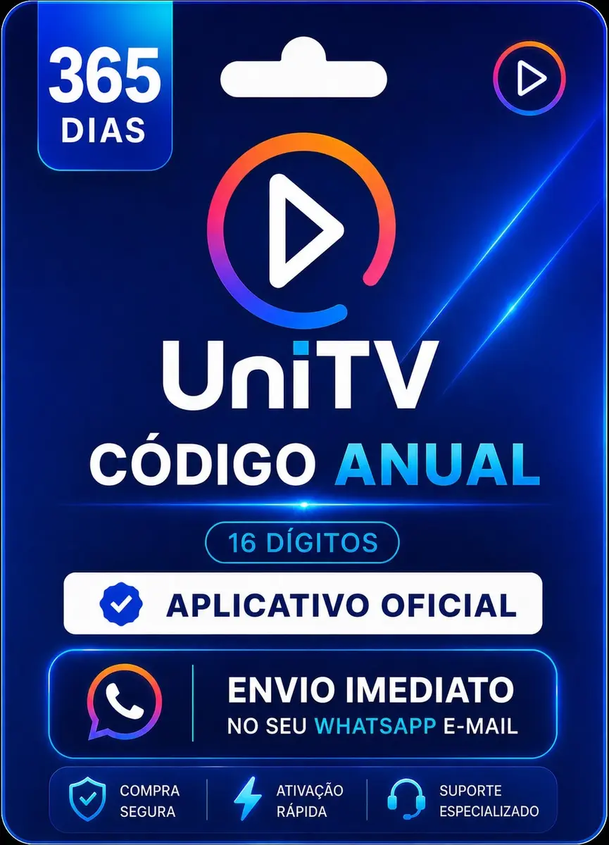 Recarga UniTV Anual — 365 Dias